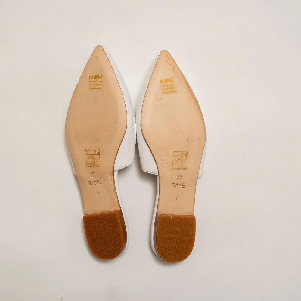 RAYE Pointed Toe Slip On Mules - Picture 3 of 6
